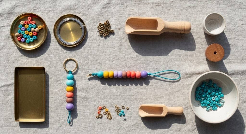 How to Make a DIY Beaded Keychain Step by Step That Is Colorful Sturdy and Ready to Use in Minutes